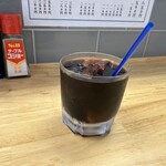 喜多方食堂 磯崎 - サービスアイスコーヒー