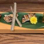 Unagi Yondaime Kikukawa - ランチ会席の前菜