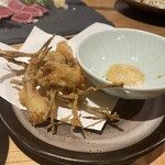 居酒屋 はなんまや - 料理写真:島らっきょの天ぷら