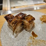浦正鮨 - 〆の穴子の箱寿司