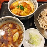 Soba Gen - ミニカツ丼+とりせいろそばセット1,140円