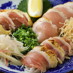 殊ノ外 - 料理写真:京紅地鶏の炭たたき