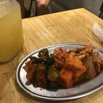 焼肉食堂 かど家    - ここのキムチは美味いよ