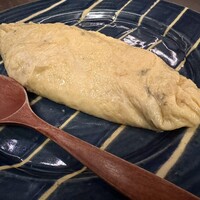 tanpopo 北新地本店 - ゴルゴンゾーラのオムレツ