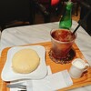 観音屋 - 料理写真:デンマークチーズケーキセット　アイスミルクティー　903円