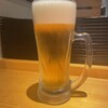小料理 奈かの - 生ビール