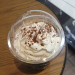 スターバックス・コーヒー - ダーク モカ チップ フラペチーノ（上から）
