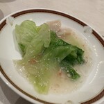 筑紫樓 - ホタテ貝と野菜の蟹ソースかけ