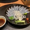 下関春帆楼 - ふく刺し(てっさ)
