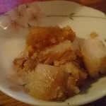 山羊料理さかえ - 脂みそ（サービス）