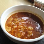 麺処 くろ川 - 旨辛つけ麺 880円 中盛300g 88円