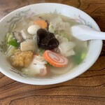 将来軒 - 5目ラーメン750円