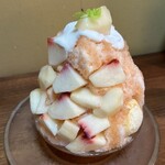 KOKURA堂 - 桃のかき氷
