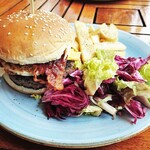 The Hong Kong Jockey Club - Wagyu Beef Burger with Fried Egg, Bacon & Lettuce