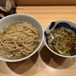 自家製麺 ロビンソン - つけ麺（大盛り）