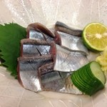 活兵衛 - 秋刀魚のお刺身〜♩