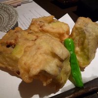 馬桜 下通り店 - 赤茄子のはさみ揚げ　900円