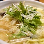 一刻魁堂 - 塩野菜バタータンメン