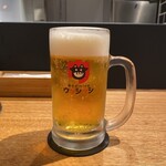 Gyouza Dining Usshisshi - 生ビール