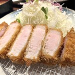 Tonkatsu Idomatsu - きなこ豚ロース定食150g \1500(2023/9月現在）