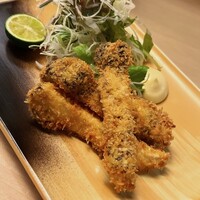 割烹 白鷹 - 松茸フライ。土瓶蒸しより炭焼きより、絶対にフライ