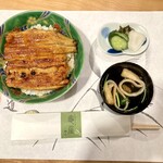 龜屋 一睡亭 - うな丼　3,950円