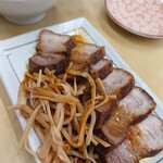 寿ラーメン - メンマとチャーシューの盛り合わせ