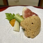 うなぎ料理 吉野屋 - 味噌のムース