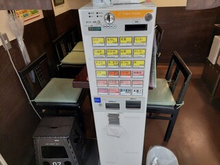 そばバー イング - 券売機で買ってくれよな❗(ヒーロー口調)…。