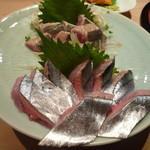 あおい寿司 - さんまお造りと炙り