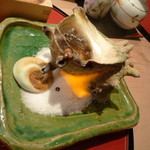 あおい寿司 - サザエ壺焼き