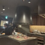 Kagurazaka Irori Nikuyorozu - Open kitchen！！