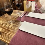 pizzeria ciro - テーブル席