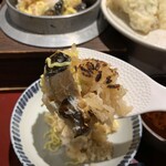 Kakashi - 「秋の旬 藻塩焼き鯖」釜飯　鯖とお焦げ