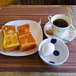 Kaferia - トーストのモーニングセット