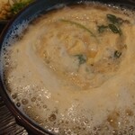 湯葉丼 直吉 - まだまだ熱い感じがシビレるぅ