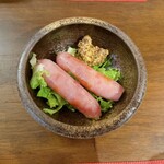 Okinawa Izakaya Thin Ga-Ra - あぐーソーセージ❤️