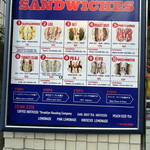 NEW NEW YORK CLUB BAGEL & SANDWICH SHOP - サンドイッチのメニュー