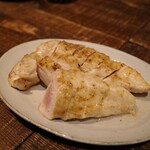 若鳥焼き もばら - むね柚子胡椒。やわらか～い。