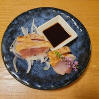焼鳥と水炊き 櫛田 - 鶏刺し