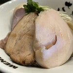さとう - ⭐️濃厚魚介豚骨特製つけ麺¥1.350
　※つけ麺は中盛り迄無料(300gくらいかな)
　※熱盛、スープ割り可