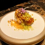 六花 - ドレスアップ～S’habiller
      ⿅児島 ⾚⽢鯛 本唐墨 ピスタチオ バターナッツ南⽠