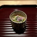 多仁本 - ■みずの実のお蕎麦
      みずはお浸しなどで大好き。軽やかなお蕎麦です。