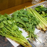 いなかむら - 2013.10 ハーブどっさり（パクチー、ガパオ、レモングラス、バイマックルー）