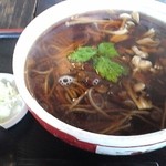 そば坊 - 鶏きのこ蕎麦