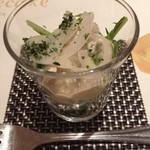 サンマルク - 前菜(海老とアボカドのサラダ)