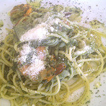 柊山ガーデン - ランチＢ　海老のジェノベーゼ（2013/10/13）