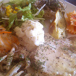 柊山ガーデン - ランチＡ　カジキのステーキ（2013/10/13）