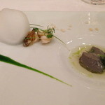 アコルドゥ - 夏の風景　稲穂と巻貝　冷たい水と田の土