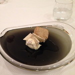 アコルドゥ - 冷たいホエーとミルク　コーヒーのアイレとシート